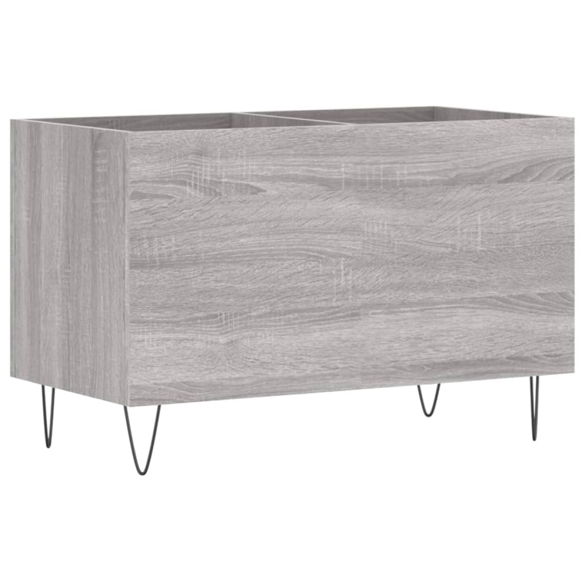vidaXL Δισκοθήκη Γκρι Sonoma 74,5 x 38 x 48 εκ. από Επεξεργασμένο Ξύλο