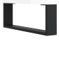 vidaXL Δισκοθήκη Γυαλιστερή Λευκή 74,5x38x48 εκ. Επεξεργασμένο Ξύλο