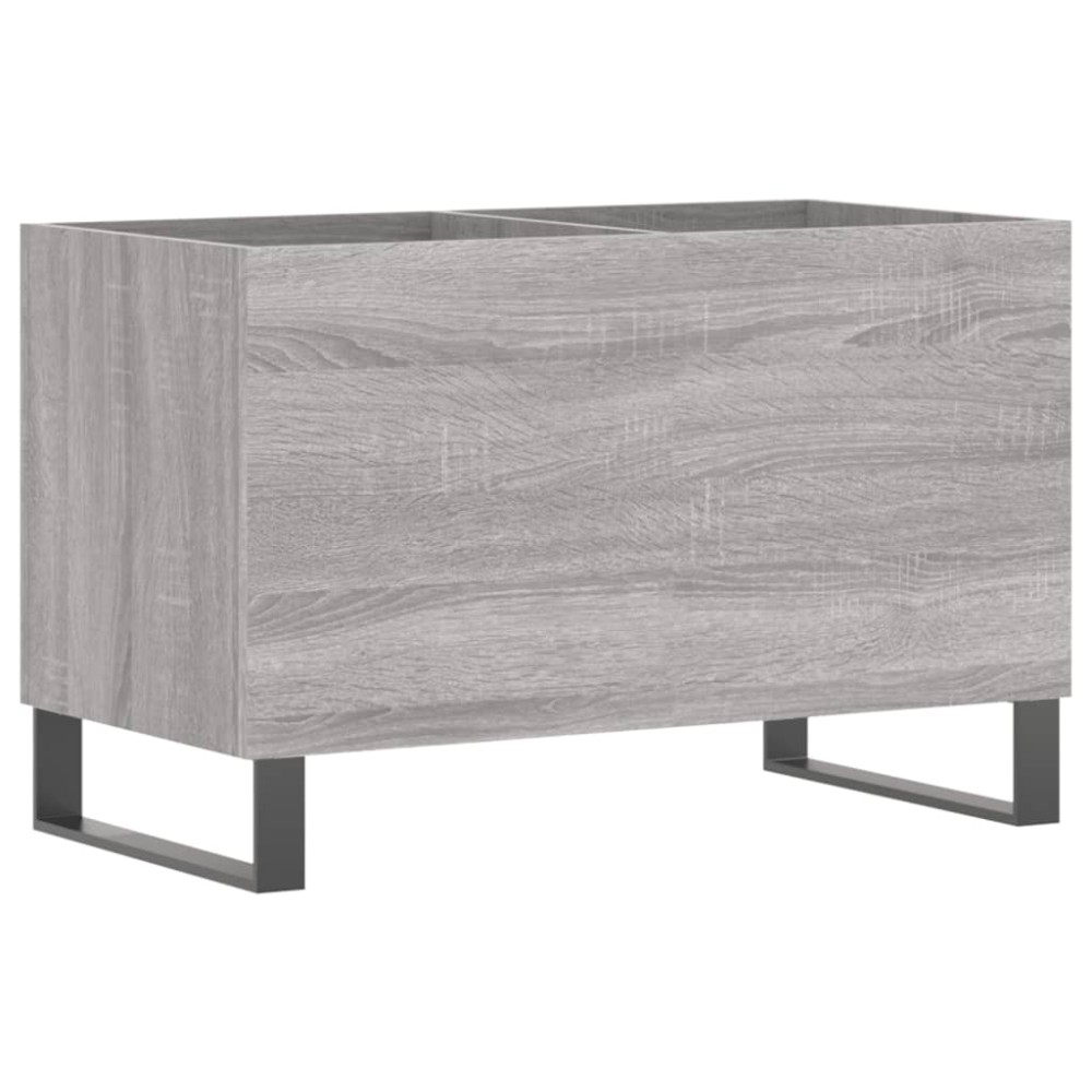 vidaXL Δισκοθήκη Γκρι Sonoma 74,5 x 38 x 48 εκ. από Επεξεργασμένο Ξύλο