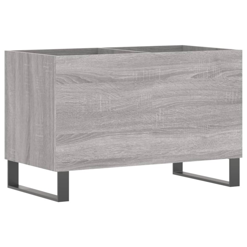 vidaXL Δισκοθήκη Γκρι Sonoma 74,5 x 38 x 48 εκ. από Επεξεργασμένο Ξύλο