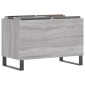 vidaXL Δισκοθήκη Γκρι Sonoma 74,5 x 38 x 48 εκ. από Επεξεργασμένο Ξύλο