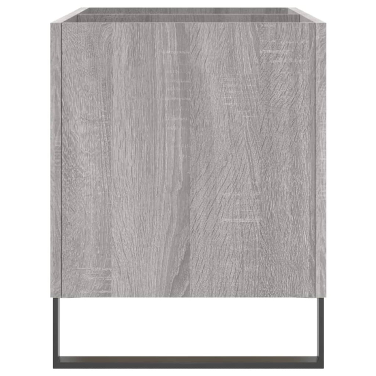 vidaXL Δισκοθήκη Γκρι Sonoma 74,5 x 38 x 48 εκ. από Επεξεργασμένο Ξύλο