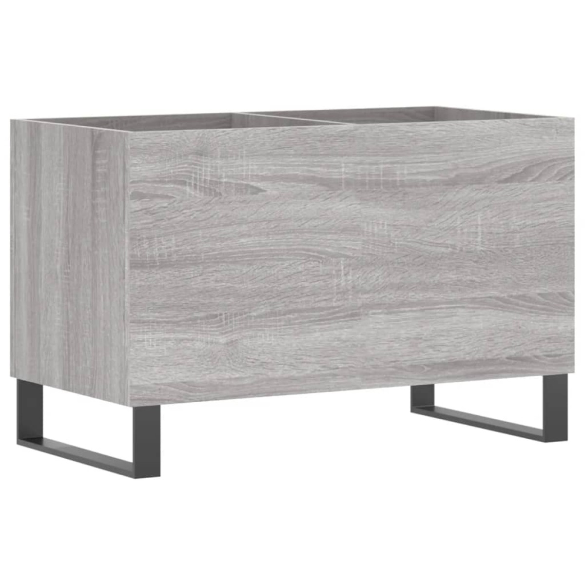 vidaXL Δισκοθήκη Γκρι Sonoma 74,5 x 38 x 48 εκ. από Επεξεργασμένο Ξύλο