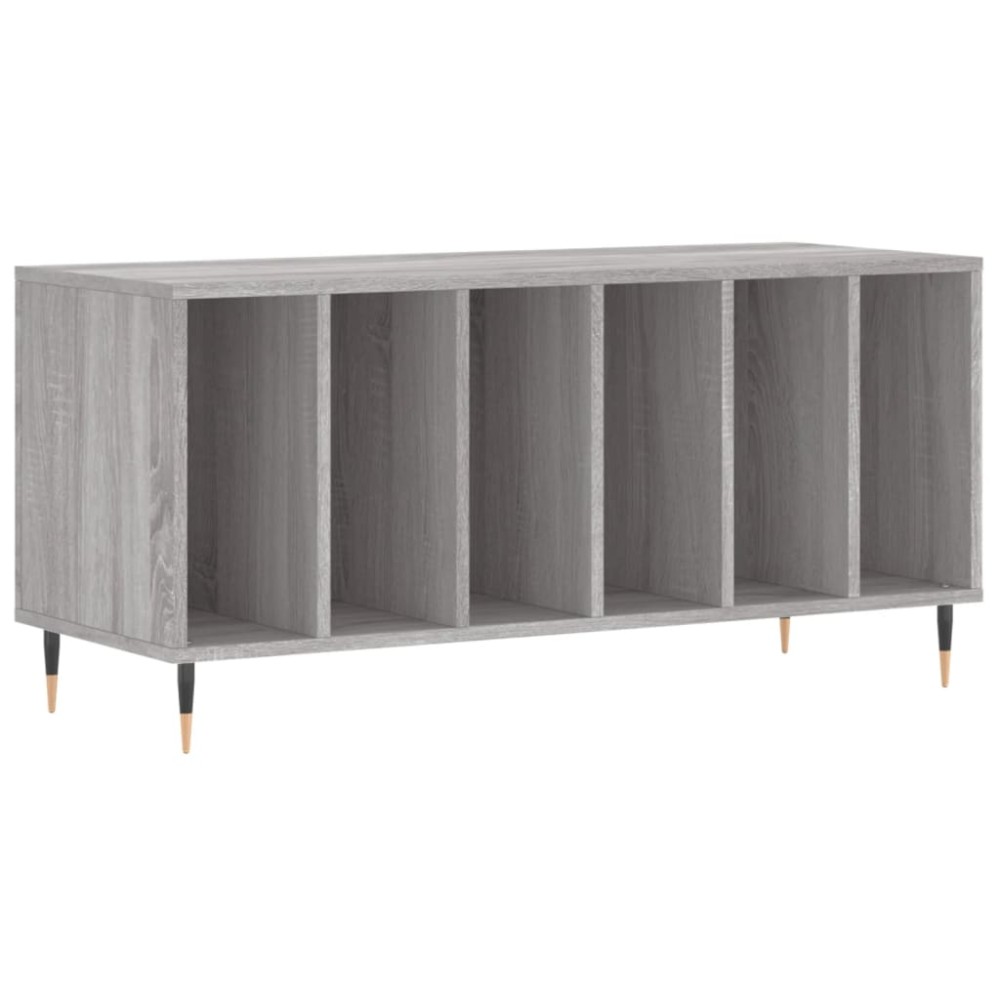 vidaXL Έπιπλο Δίσκων Γκρι Sonoma 100x38x48 εκ. από Επεξεργασμένο Ξύλο