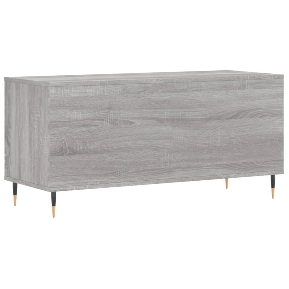 vidaXL Έπιπλο Δίσκων Γκρι Sonoma 100x38x48 εκ. από Επεξεργασμένο Ξύλο