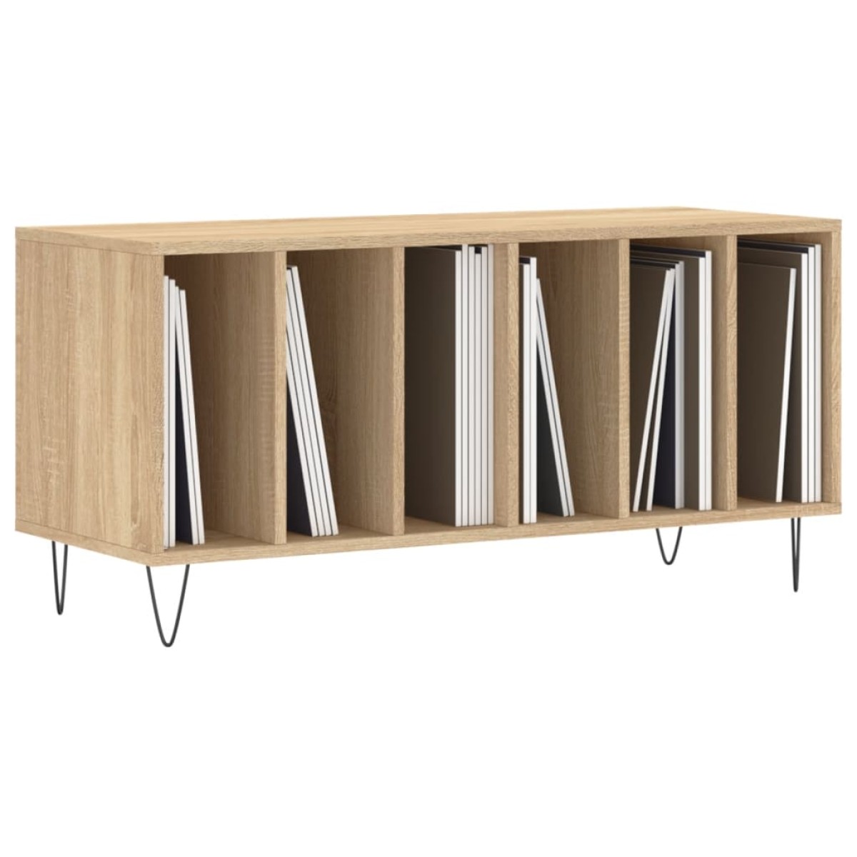 vidaXL Έπιπλο Δίσκων Sonoma Δρυς 100x38x48 εκ. από Επεξεργασμένο Ξύλο