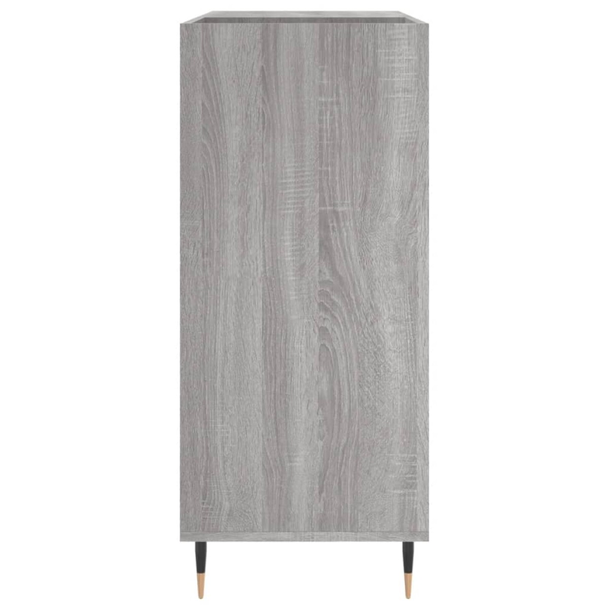 vidaXL Δισκοθήκη Γκρι Sonoma 84,5 x 38 x 89 εκ. από Επεξεργασμένο Ξύλο