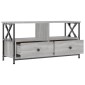 vidaXL Έπιπλο Τηλεόρασης Sonoma Γκρι 90x33x45 εκ. Επεξ. Ξύλο/Σίδερο