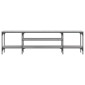 vidaXL Έπιπλο Τηλεόρασης Sonoma Γκρι 161x35x45 εκ. Επεξ. Ξύλο/Σίδερο