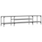 vidaXL Έπιπλο Τηλεόρασης Sonoma Γκρι 201x35x45 εκ. Επεξ. Ξύλο/Σίδερο