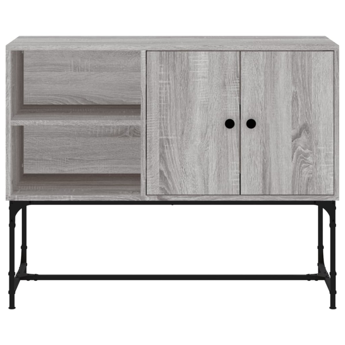 vidaXL Ντουλάπι Γκρι Sonoma 100x40x79,5 εκ. από Επεξεργασμένο Ξύλο