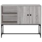 vidaXL Ντουλάπι Γκρι Sonoma 100x40x79,5 εκ. από Επεξεργασμένο Ξύλο