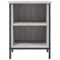 vidaXL Παπουτσοθήκη Γκρι Sonoma 38 x 35 x 50 εκ. από Επεξεργ. Ξύλο