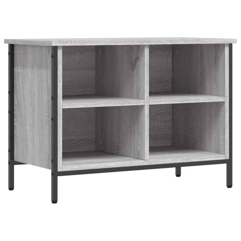 vidaXL Παπουτσοθήκη Γκρι Sonoma 69 x 35 x 50 εκ. από Επεξεργ. Ξύλο
