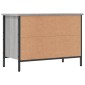 vidaXL Παπουτσοθήκη Γκρι Sonoma 69 x 35 x 50 εκ. από Επεξεργ. Ξύλο
