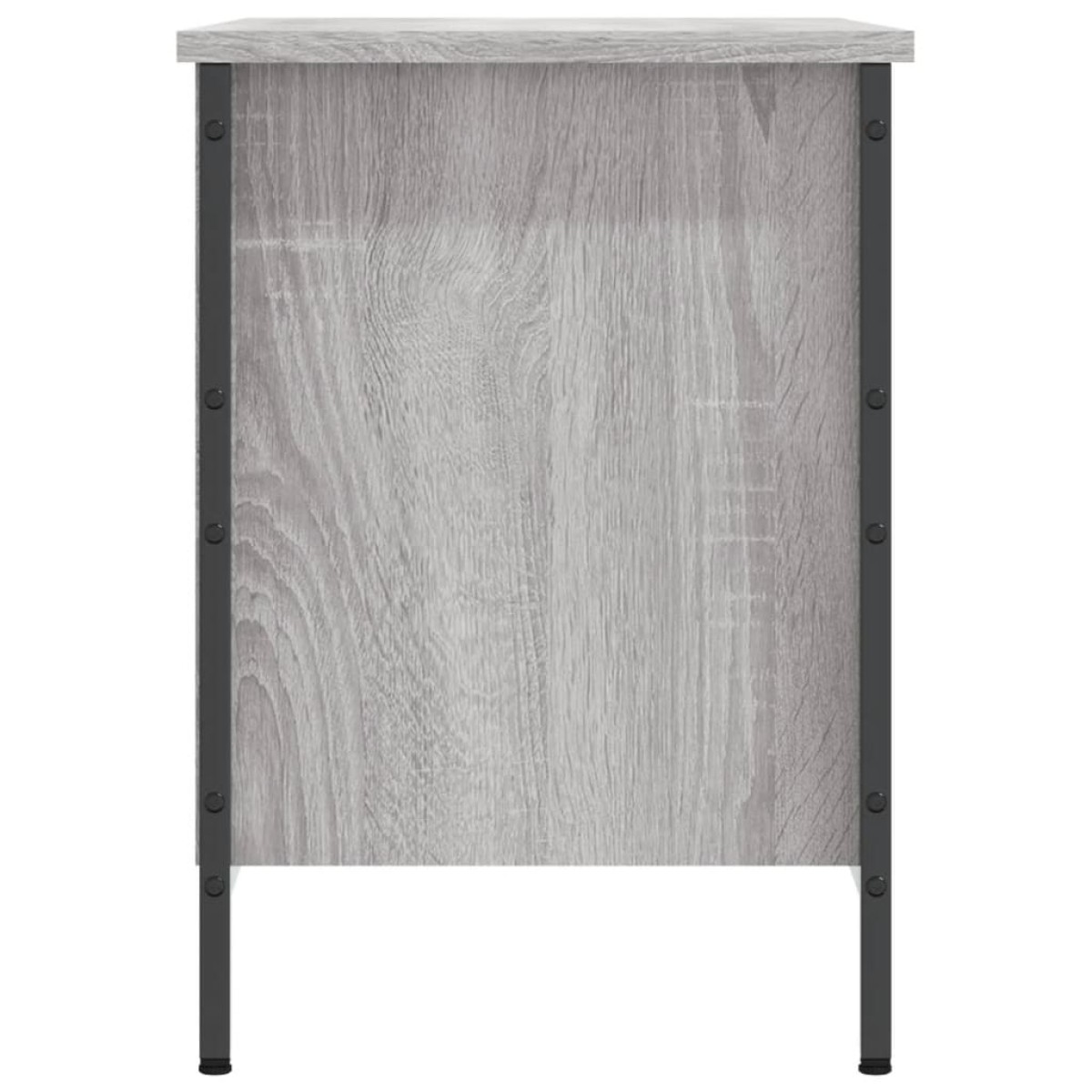 vidaXL Παπουτσοθήκη Γκρι Sonoma 69 x 35 x 50 εκ. από Επεξεργ. Ξύλο