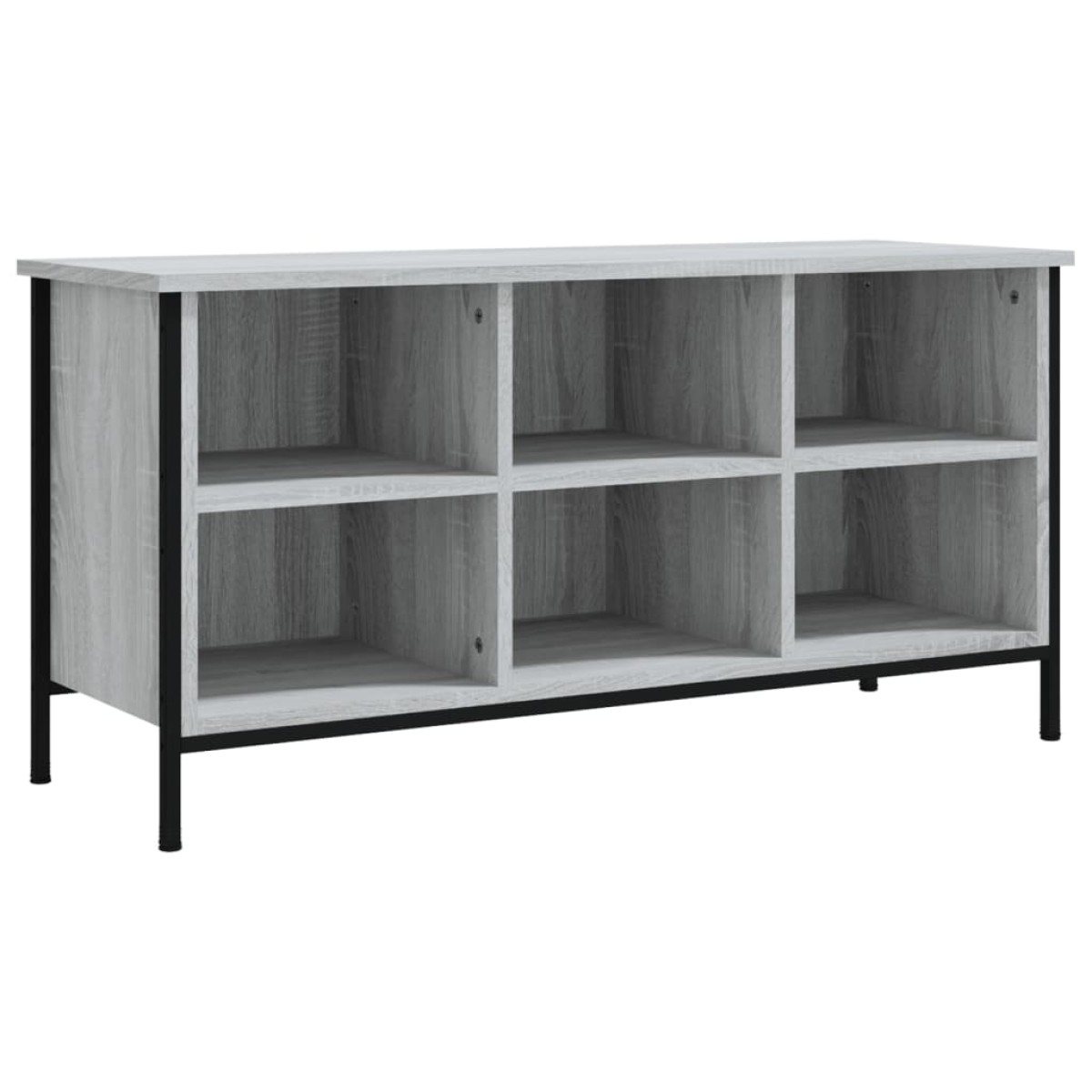 vidaXL Παπουτσοθήκη Γκρι Sonoma 100x35x50 εκ. από Επεξεργασμένο Ξύλο