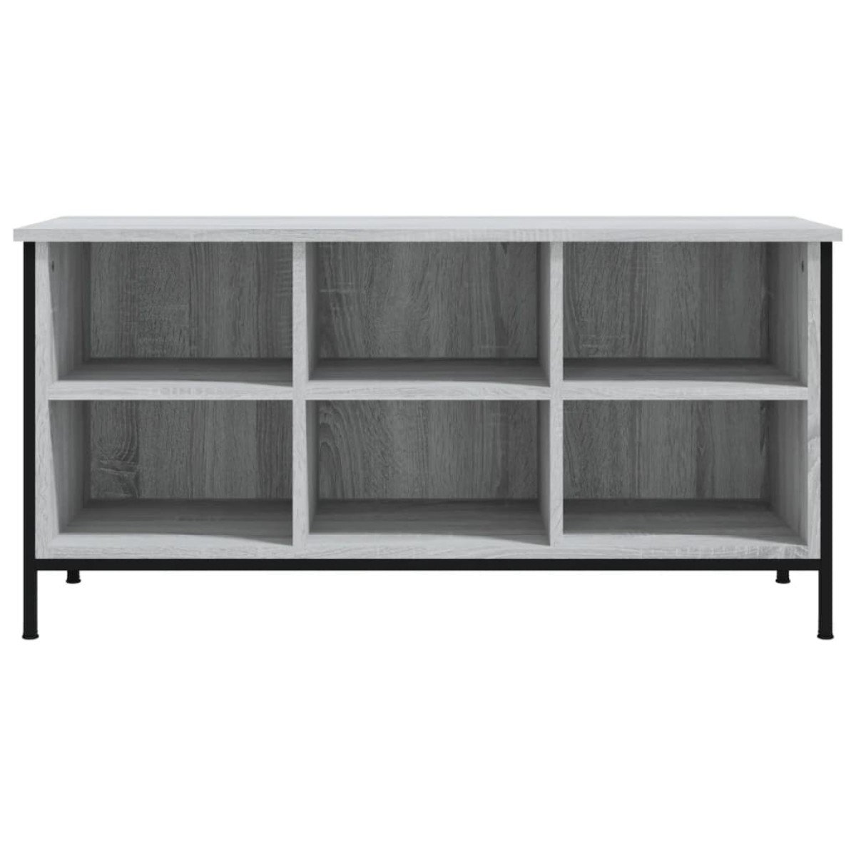 vidaXL Παπουτσοθήκη Γκρι Sonoma 100x35x50 εκ. από Επεξεργασμένο Ξύλο