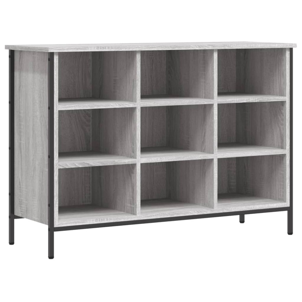 vidaXL Παπουτσοθήκη Γκρι Sonoma 100 x 35 x 70 εκ. από Επεξεργ. Ξύλο