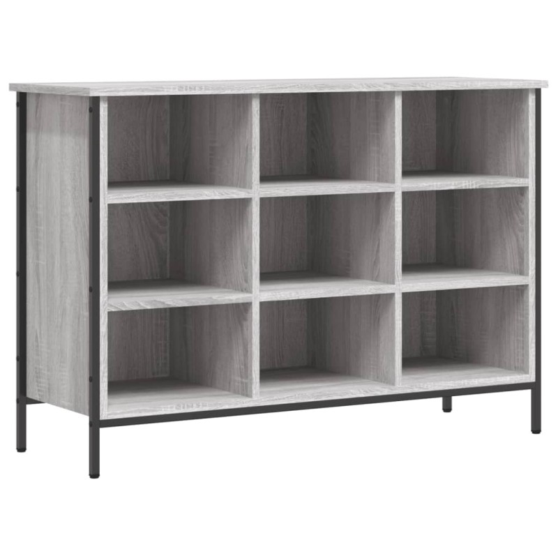 vidaXL Παπουτσοθήκη Γκρι Sonoma 100 x 35 x 70 εκ. από Επεξεργ. Ξύλο