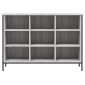 vidaXL Παπουτσοθήκη Γκρι Sonoma 100 x 35 x 70 εκ. από Επεξεργ. Ξύλο