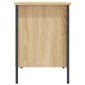 vidaXL Παπουτσοθήκη Sonoma Δρυς 131 x 35 x 50 εκ. από Επεξεργ. Ξύλο