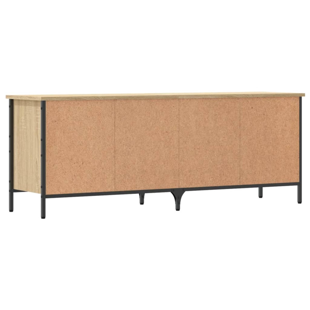 vidaXL Παπουτσοθήκη Sonoma Δρυς 131 x 35 x 50 εκ. από Επεξεργ. Ξύλο
