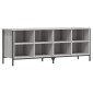 vidaXL Παπουτσοθήκη Γκρι Sonoma 131 x 35 x 50 εκ. από Επεξεργ. Ξύλο
