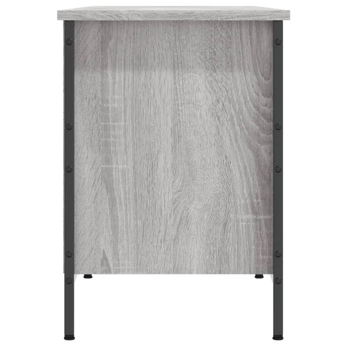 vidaXL Παπουτσοθήκη Γκρι Sonoma 131 x 35 x 50 εκ. από Επεξεργ. Ξύλο