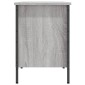 vidaXL Παπουτσοθήκη Γκρι Sonoma 131 x 35 x 50 εκ. από Επεξεργ. Ξύλο