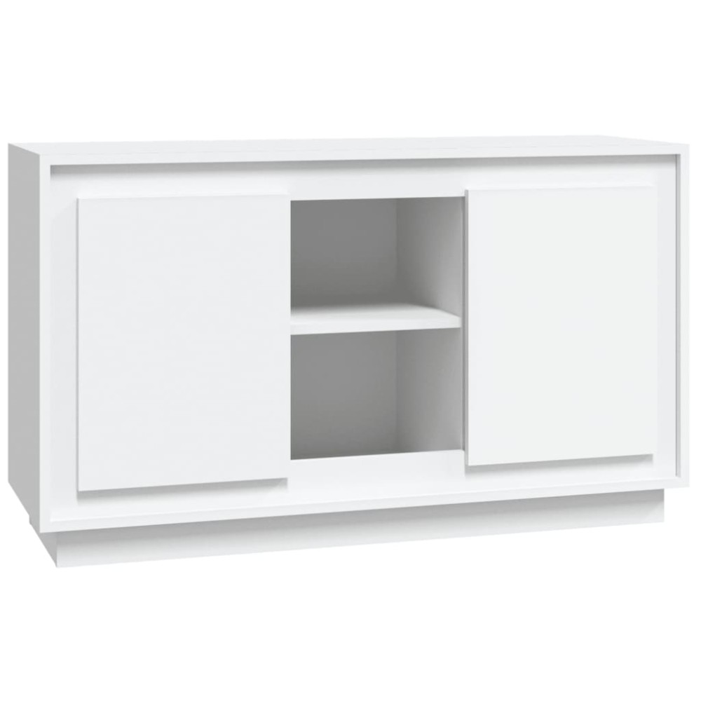 vidaXL Μπουφές Λευκός 102 x 35 x 60 εκ. από Επεξεργασμένο Ξύλο