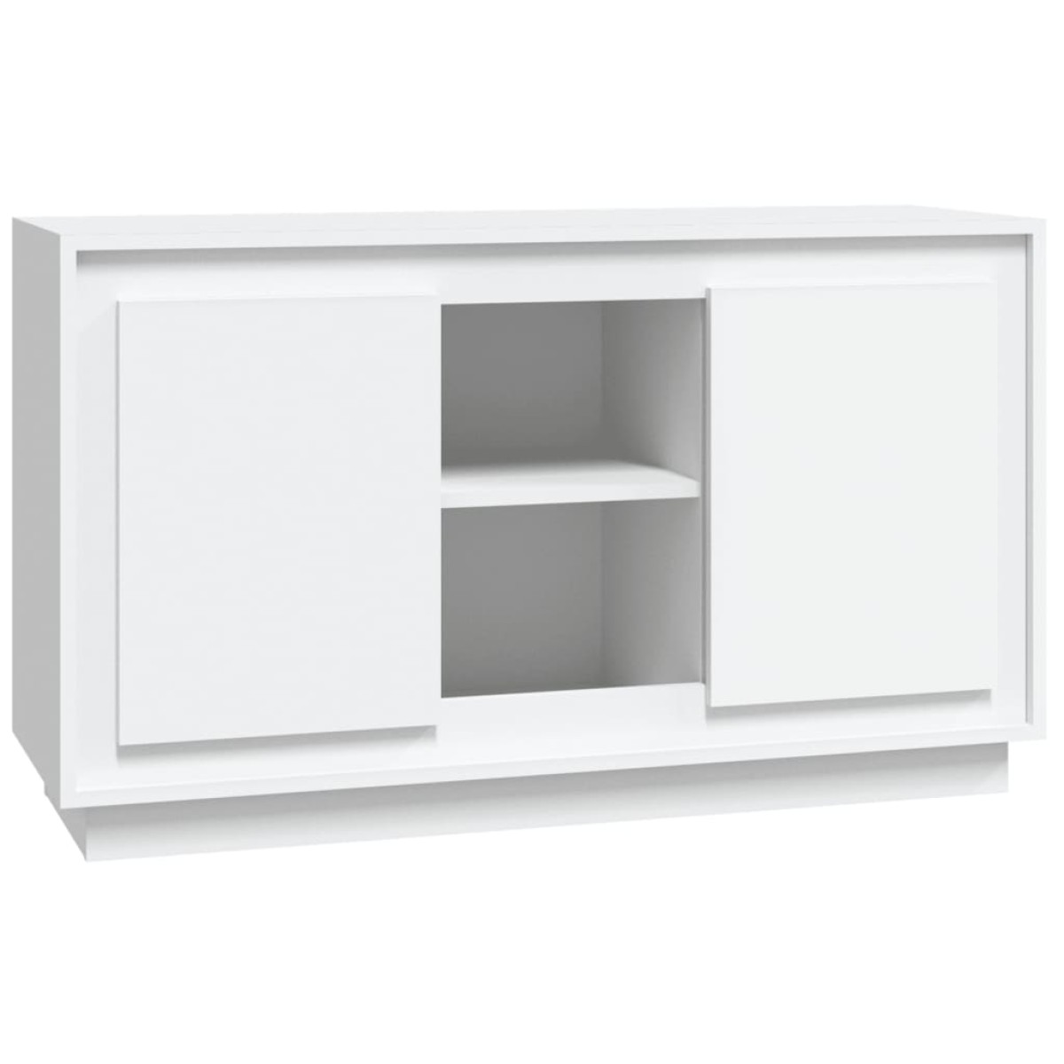 vidaXL Μπουφές Λευκός 102 x 35 x 60 εκ. από Επεξεργασμένο Ξύλο