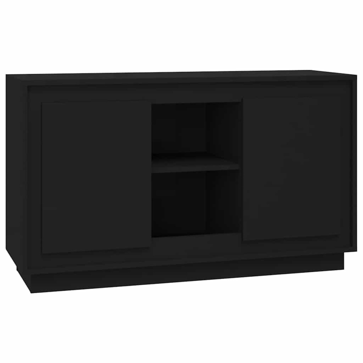 vidaXL Ντουλάπι Μαύρο 102 x 35 x 60 εκ. από Επεξεργασμένο Ξύλο