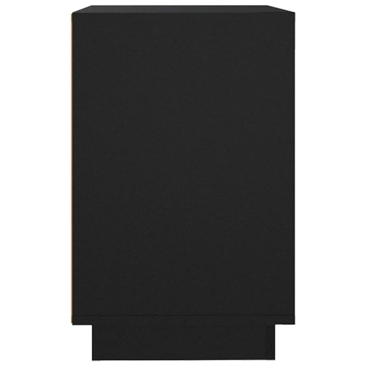 vidaXL Ντουλάπι Μαύρο 102 x 35 x 60 εκ. από Επεξεργασμένο Ξύλο