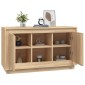 vidaXL Συρταριέρα Sonoma Δρυς 102x35x60 εκ. Επεξεργασμένο Ξύλο