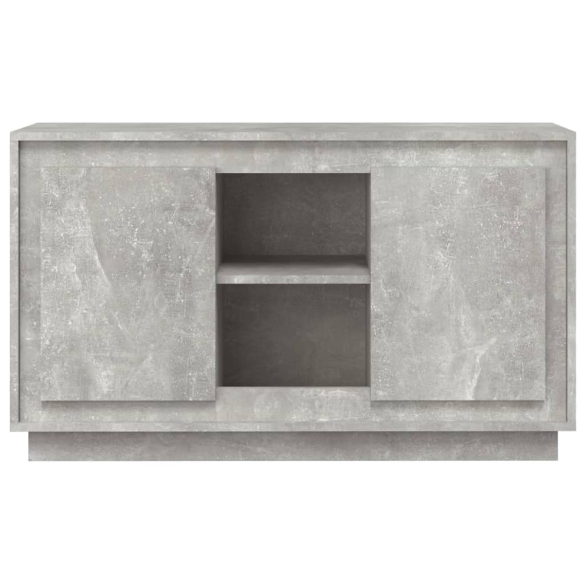 vidaXL Ντουλάπι Γκρι Σκυροδέματος 102x35x60 εκ. Επεξεργασμένο Ξύλο