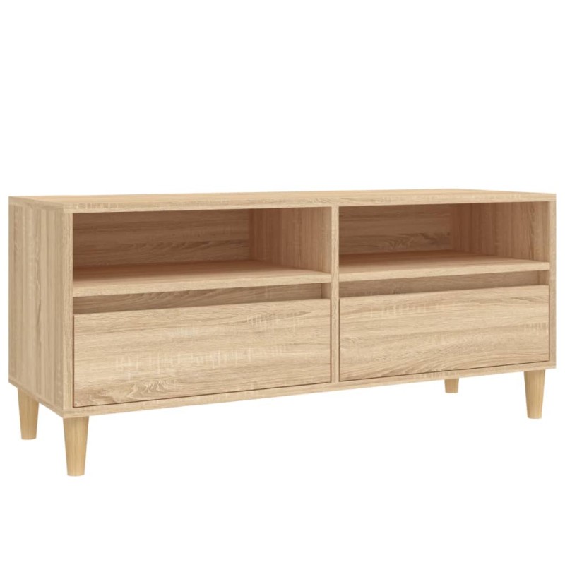 vidaXL Έπιπλο Τηλεόρασης Sonoma Δρυς 100 x 34,5 x 44,5 εκ. Επεξ. Ξύλο