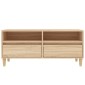 vidaXL Έπιπλο Τηλεόρασης Sonoma Δρυς 100 x 34,5 x 44,5 εκ. Επεξ. Ξύλο