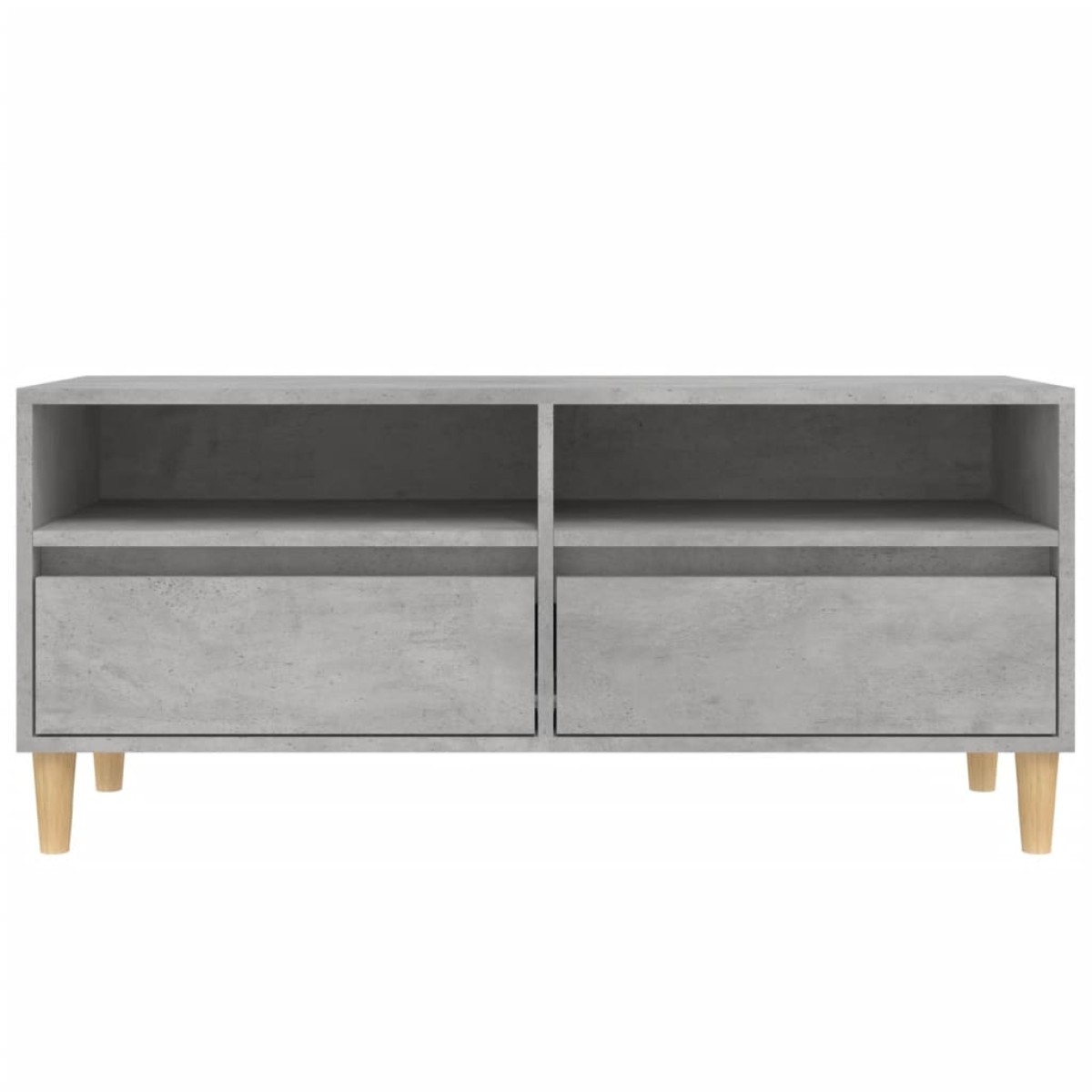 vidaXL Έπιπλο Τηλεόρασης Γκρι Σκυρ. 100 x 34,5 x 44,5 εκ. Επεξ. Ξύλο