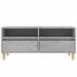 vidaXL Έπιπλο Τηλεόρασης Γκρι Σκυρ. 100 x 34,5 x 44,5 εκ. Επεξ. Ξύλο