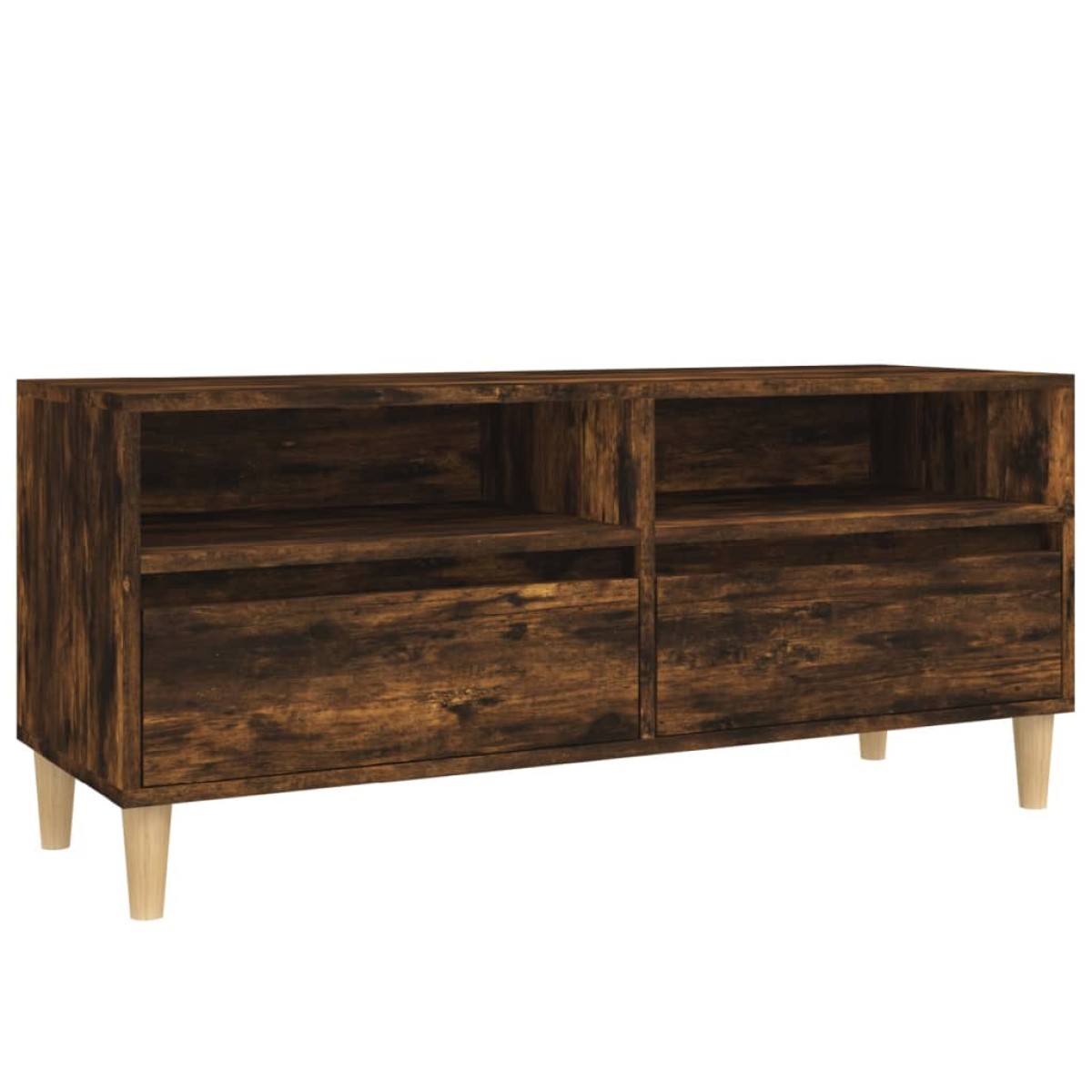 vidaXL Έπιπλο Τηλεόρασης Καπνιστή Δρυς 100x34,5x44,5 εκ. Επεξ. Ξύλο