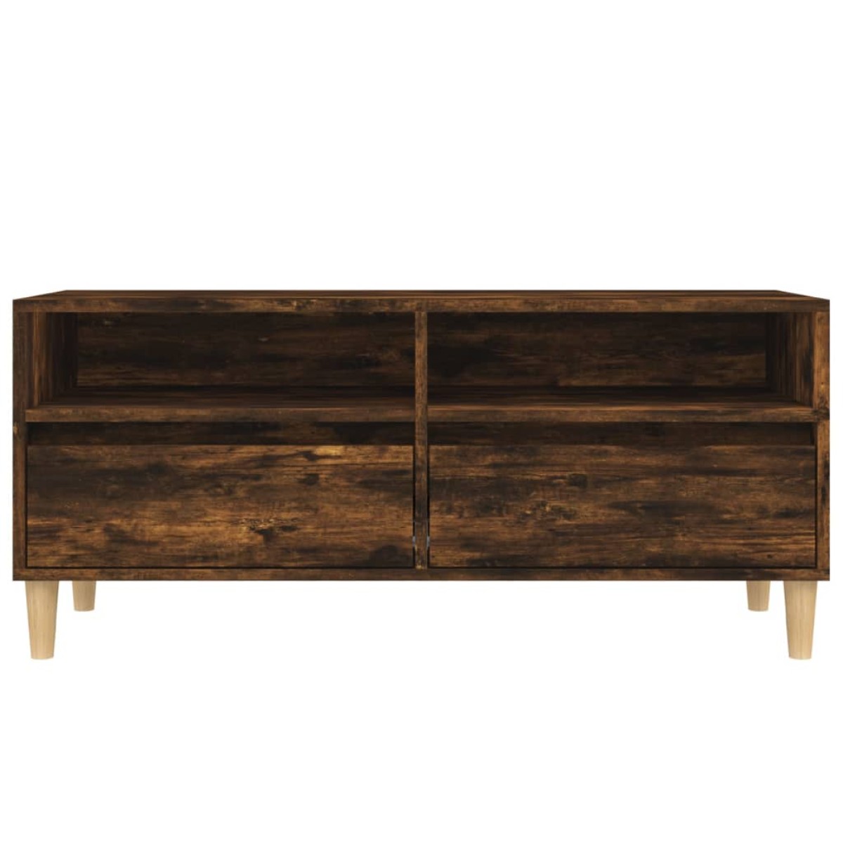 vidaXL Έπιπλο Τηλεόρασης Καπνιστή Δρυς 100x34,5x44,5 εκ. Επεξ. Ξύλο