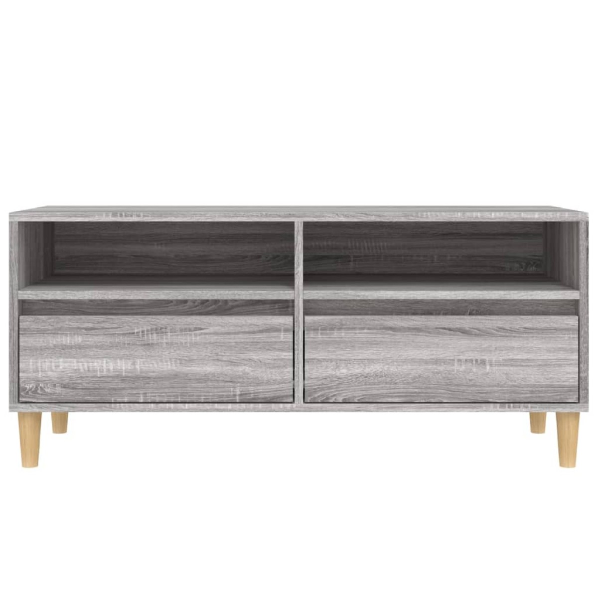 vidaXL Έπιπλο Τηλεόρασης Γκρι Sonoma 100x34,5x44,5 εκ. Επεξεργ. Ξύλο
