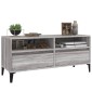 vidaXL Έπιπλο Τηλεόρασης Γκρι Sonoma 100x34,5x44,5εκ. Επεξεργ. Ξύλο
