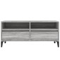 vidaXL Έπιπλο Τηλεόρασης Γκρι Sonoma 100x34,5x44,5εκ. Επεξεργ. Ξύλο