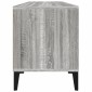 vidaXL Έπιπλο Τηλεόρασης Γκρι Sonoma 100x34,5x44,5εκ. Επεξεργ. Ξύλο
