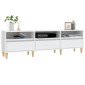 vidaXL Έπιπλο Τηλεόρασης Λευκό 150x30x44,5 εκ. Επεξεργασμένο Ξύλο