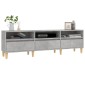 vidaXL Έπιπλο Τηλεόρασης Γκρι Σκυρ. 150x30x44,5 εκ. Επεξ. Ξύλο