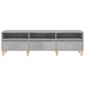 vidaXL Έπιπλο Τηλεόρασης Γκρι Σκυρ. 150x30x44,5 εκ. Επεξ. Ξύλο