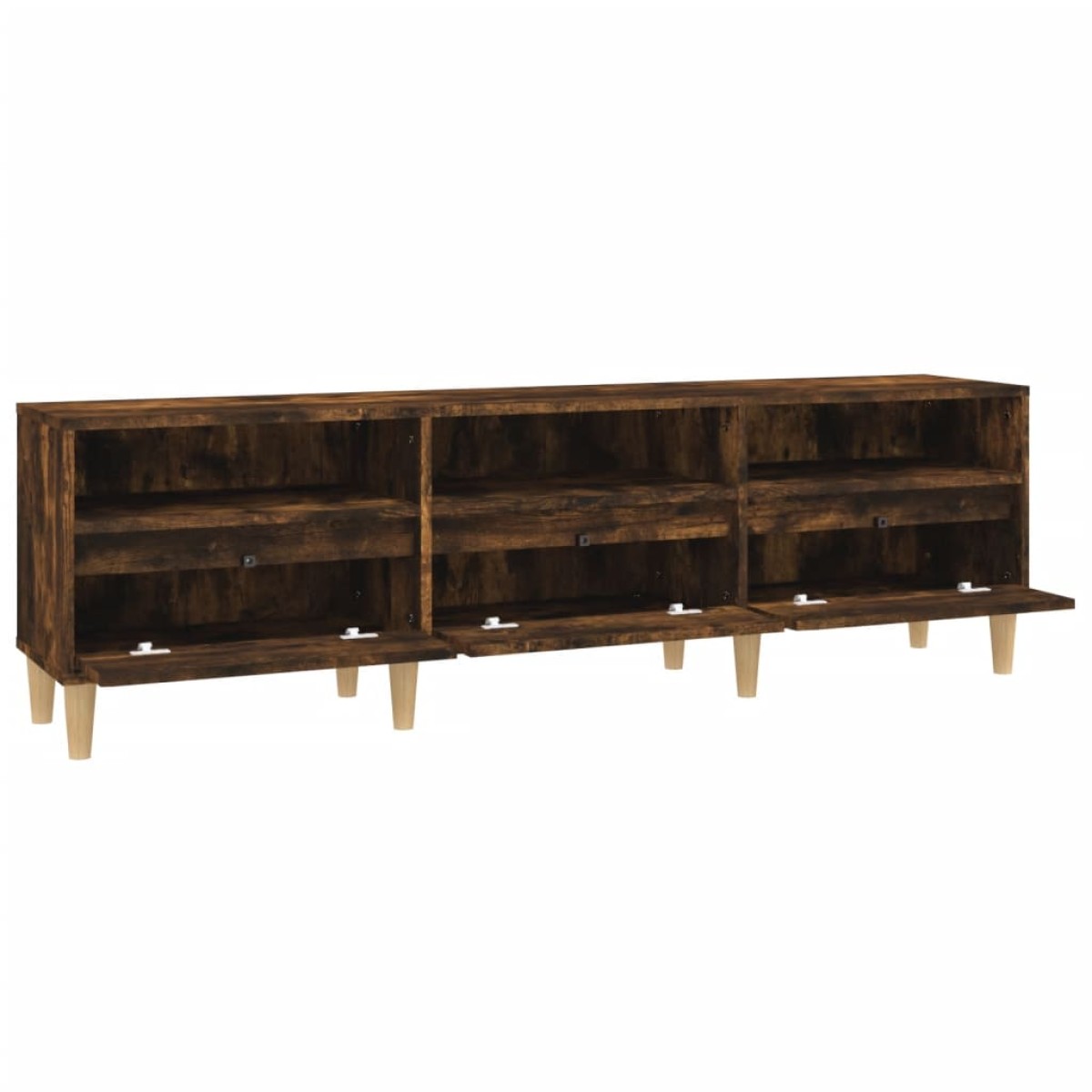 vidaXL Έπιπλο Τηλεόρασης Καπνιστή Δρυς 150x30x44,5 εκ. Επεξ. Ξύλο